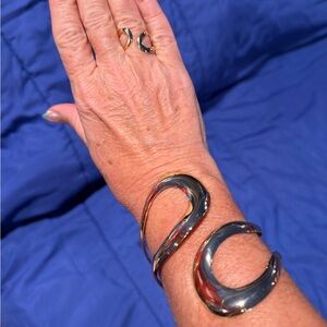 Elegant Silver and Black Jewelry Set